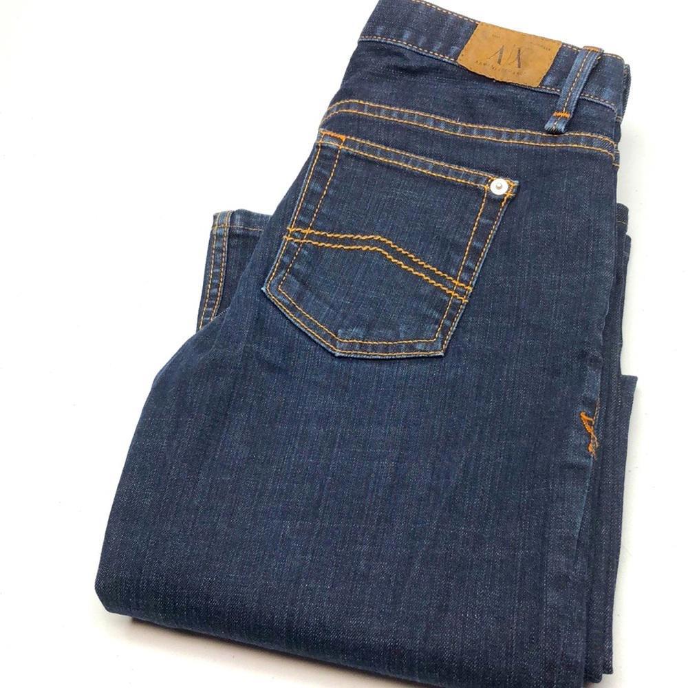VINTAGE ARMANI EXCHANGE FLARE JEANS 4/26x31 BOHO meets ITALIAN STYLE 😎